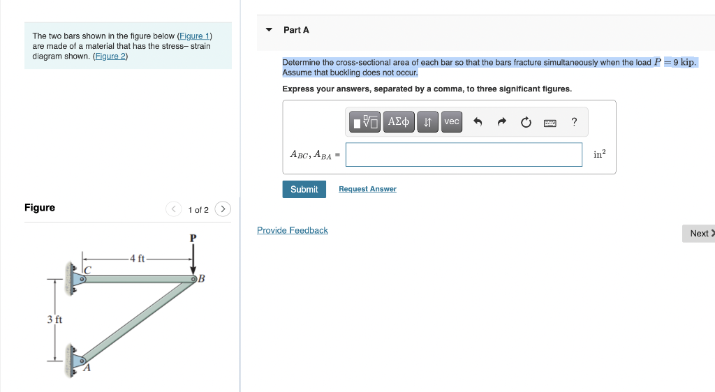 Solved The two bars shown in the figure below (Figure 1) | Chegg.com
