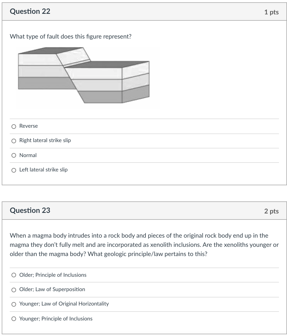 Solved Question 19 1 pts Which if the following is TRUE? O A | Chegg.com