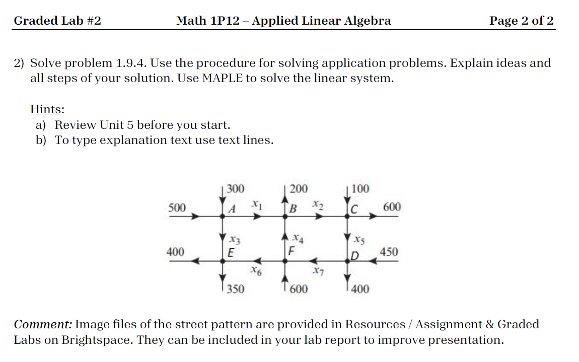Solve Protocol Math Solved 2) Solve problem 1.9.4. Use the procedure for | Chegg.com