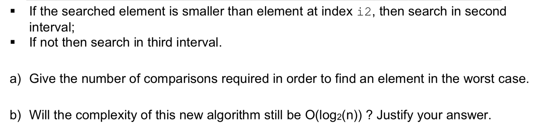 solved-question-2-6-points-binary-search-proceeds-by-chegg