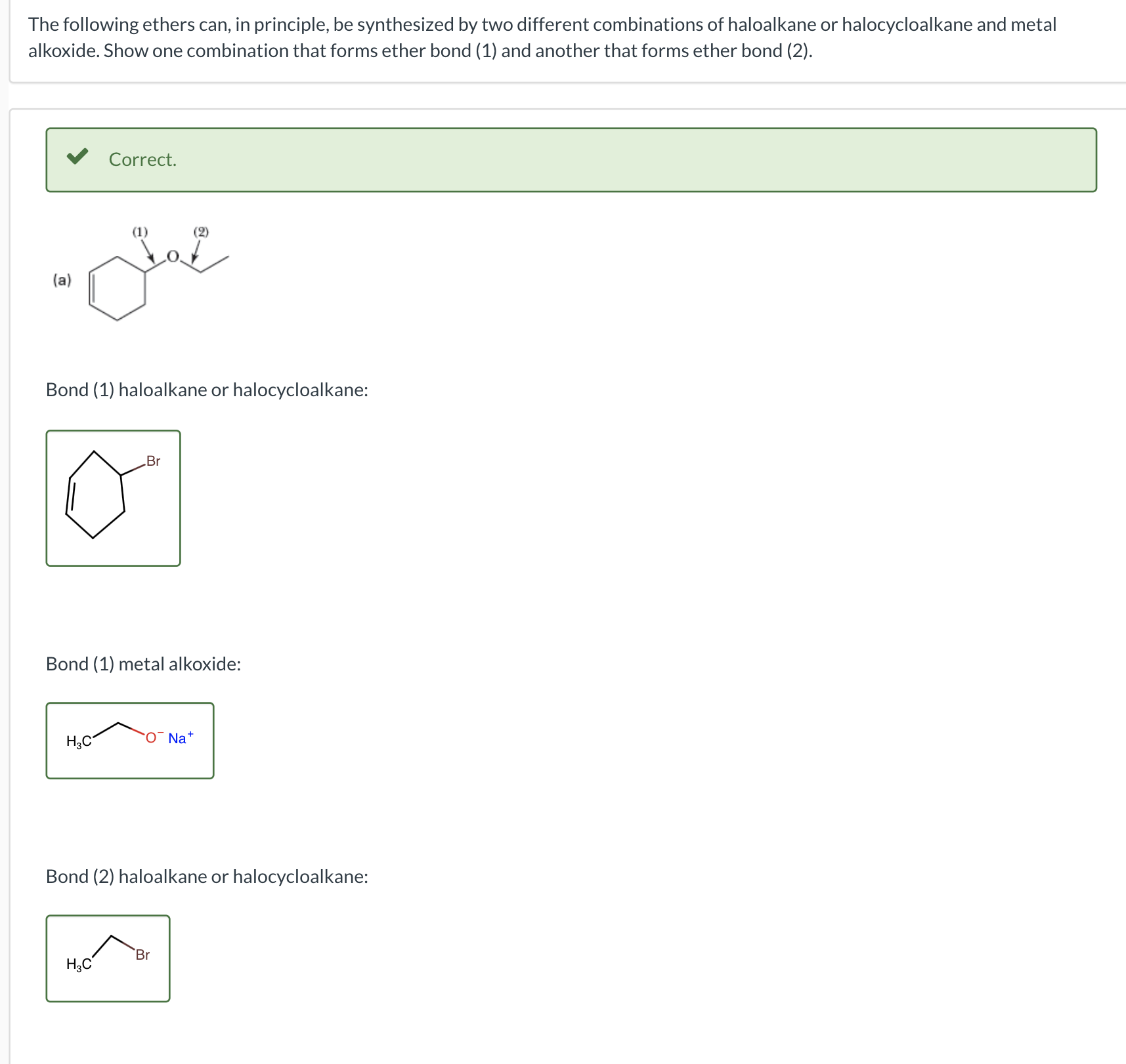 Solved The Following Ethers Can, In Principle, Be | Chegg.com