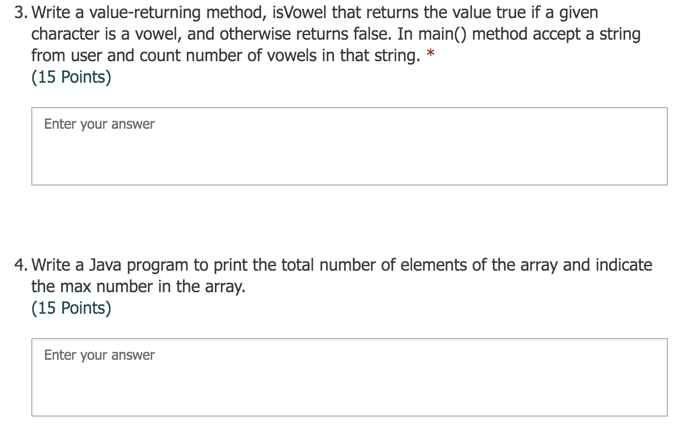 How Many Values Does A Value Returning Function Return At Its Completion