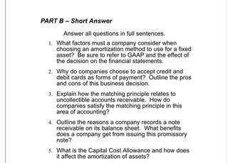 Solved PART B - Short Answer Answer all questions in full | Chegg.com