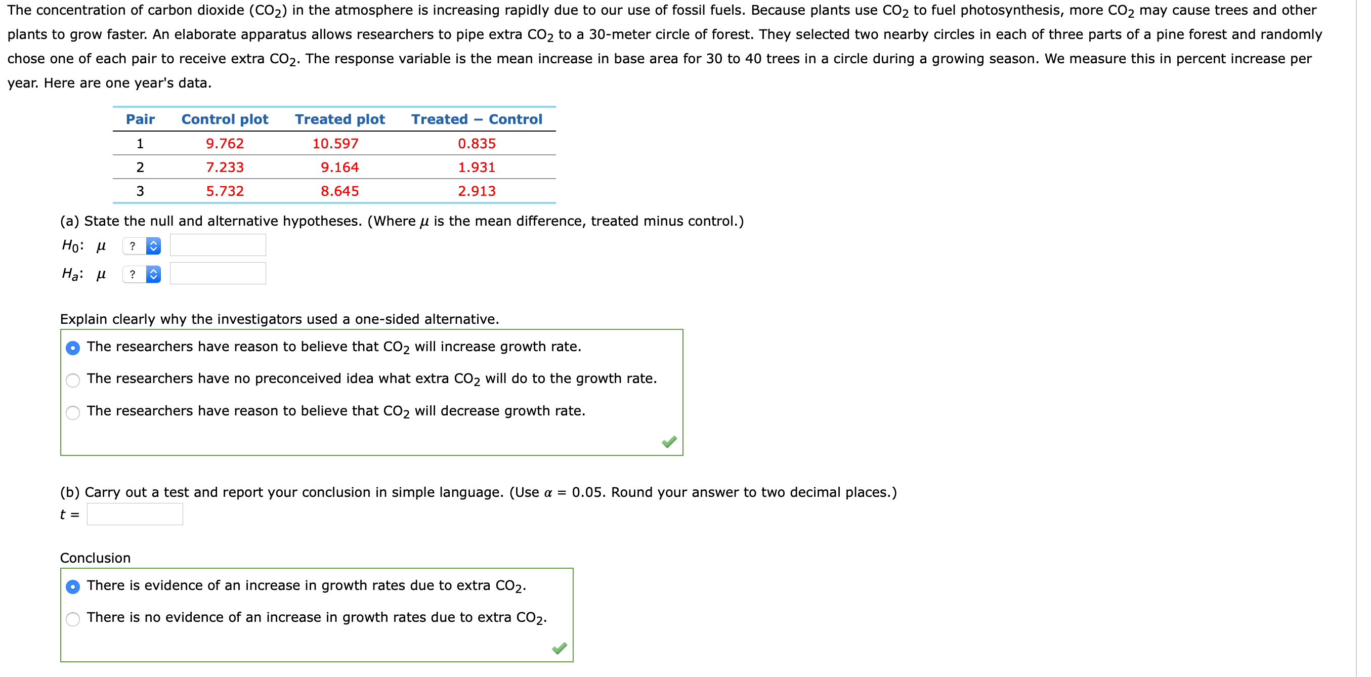 Solved The concentration of carbon dioxide (CO2) in the | Chegg.com