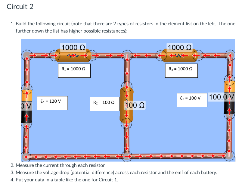 Solved We'll Be Using A Simulation, Circuit Construction | Chegg.com