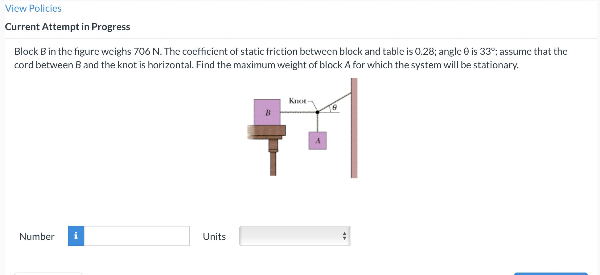 Solved View Policies Current Attempt in Progress The figure | Chegg.com