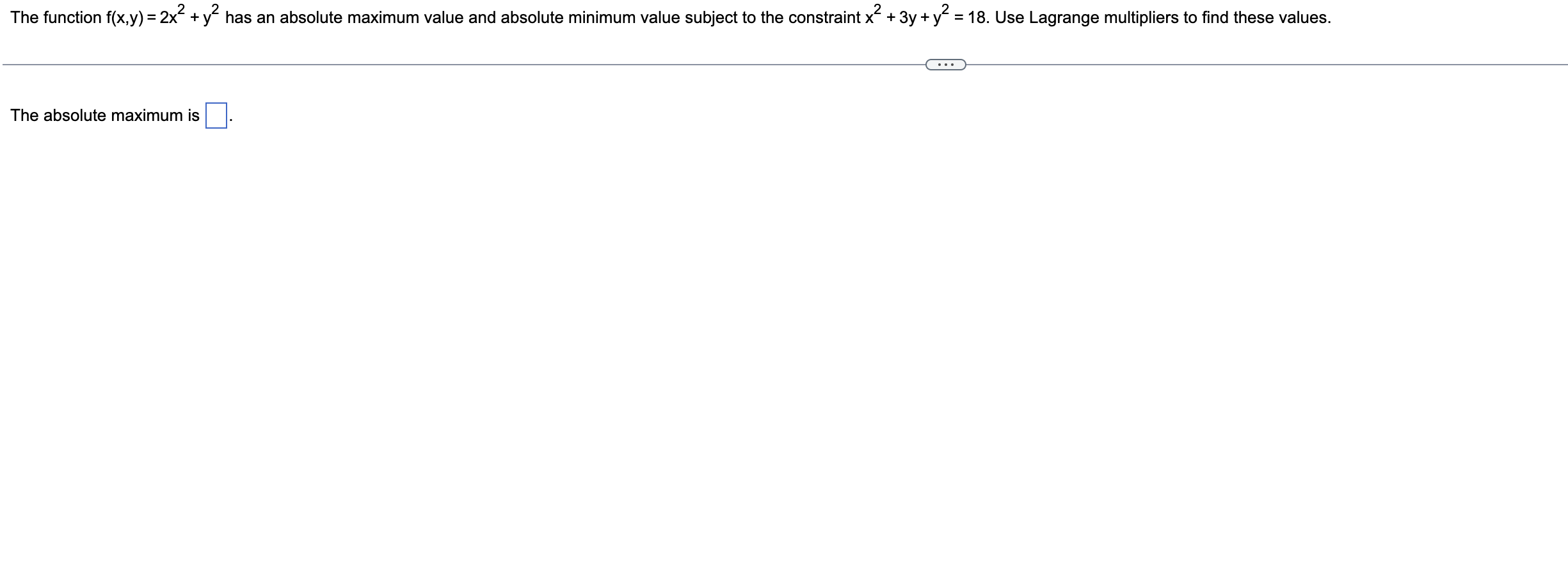 solved-the-function-f-x-y-2x2-y2-has-an-absolute-maximum-chegg