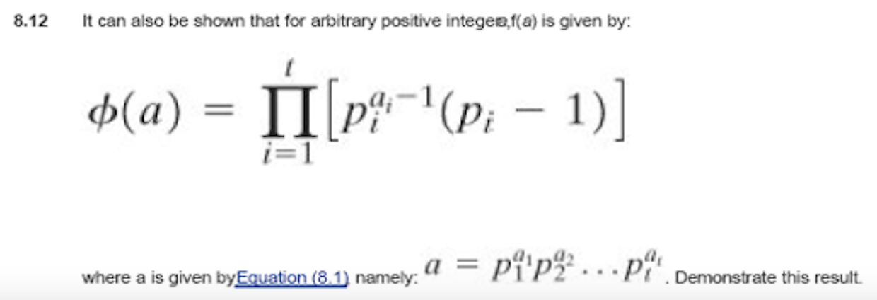Solved 12 It can also be shown that for arbitrary positive | Chegg.com