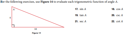 Solved For the following exercises, use Figure 14 to | Chegg.com