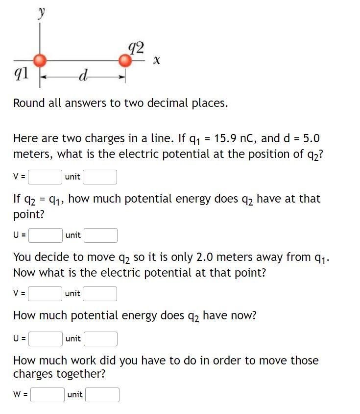 Solved Round All Answers To Two Decimal Places Here Are Two 0929