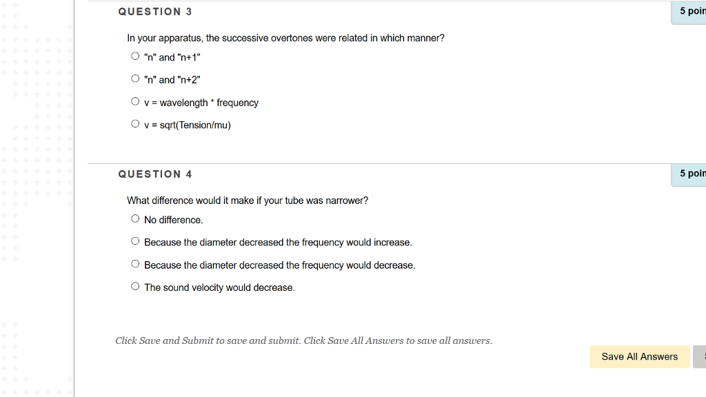 Solved QUESTION 3 5 poin In your apparatus, the successive | Chegg.com