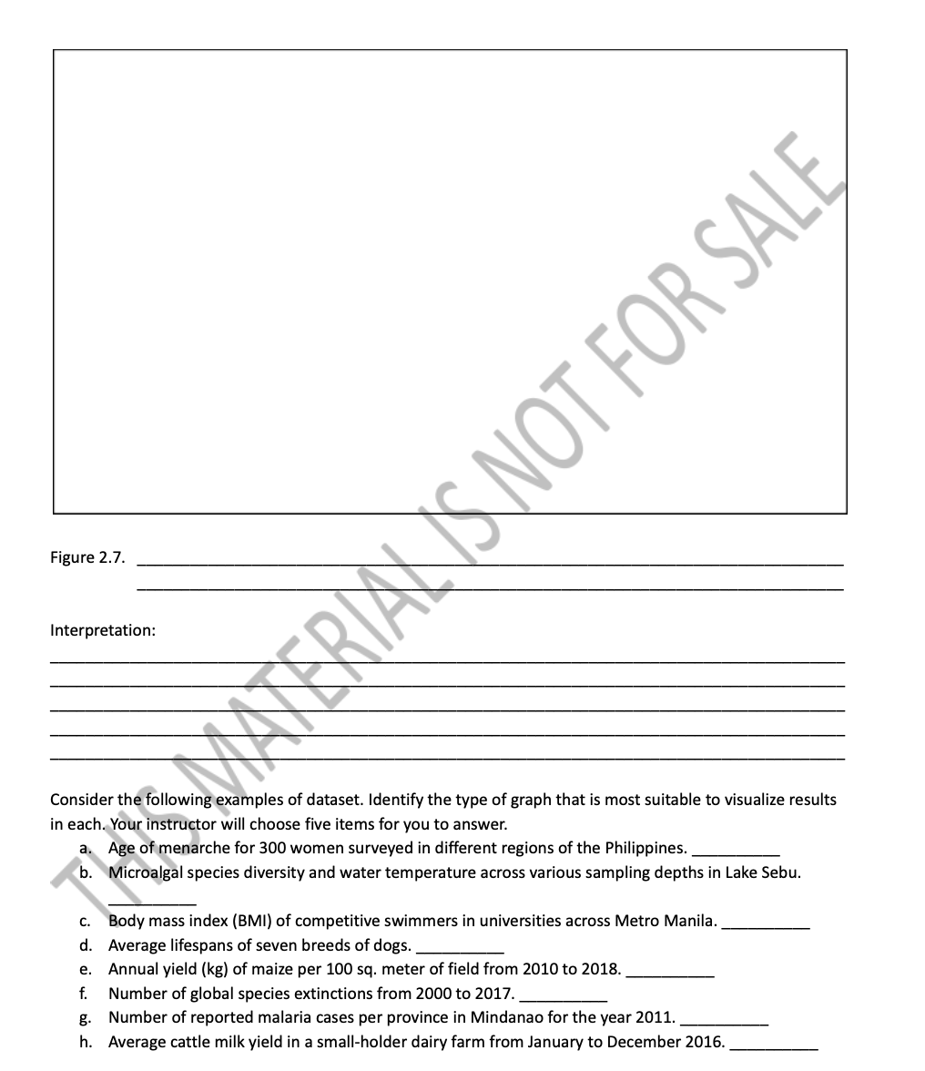 Solved Figure 2.7. MATERIAL S NOT FOR SALE Interpretation Chegg