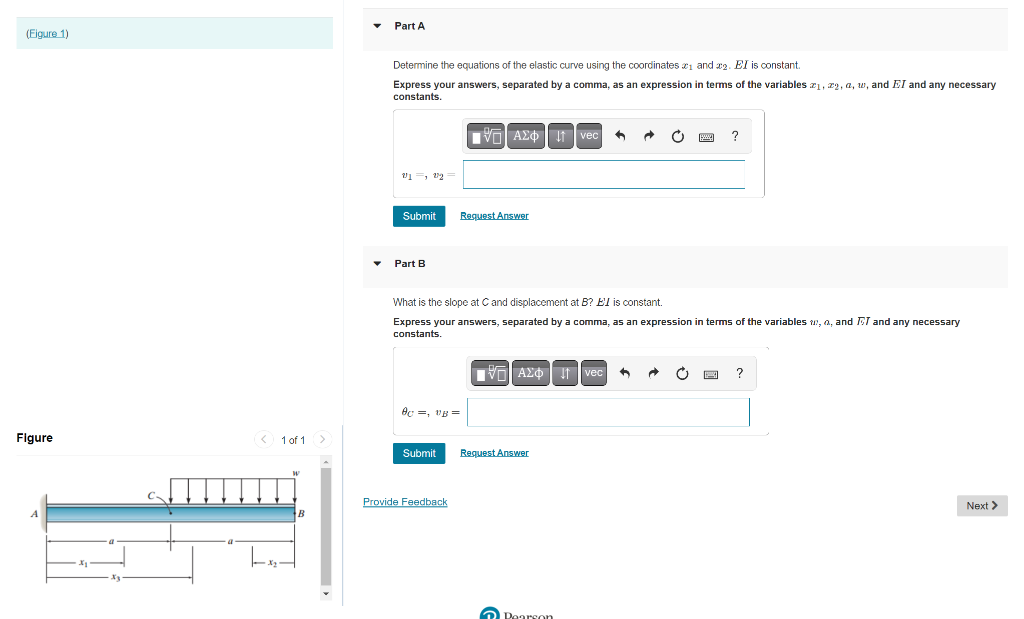 Solved Determine The Equations Of The Elastic Curve Using | Chegg.com