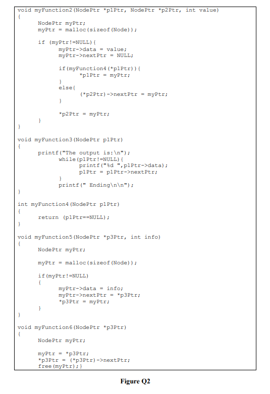 Solved Answer Q2(a) and Q2(b)(i)−Q2(b)(v) based on the | Chegg.com