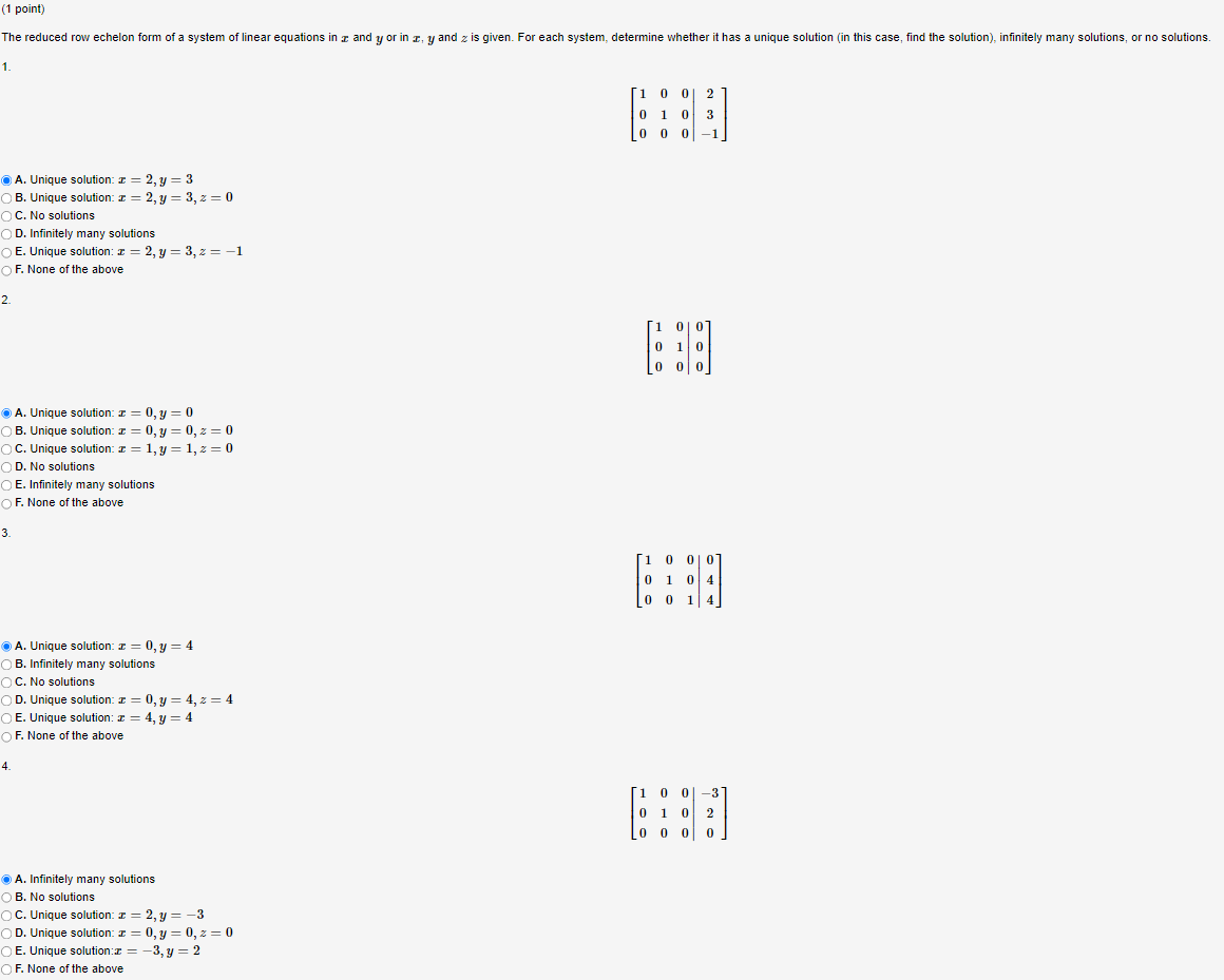 solved-10001000023-1-a-unique-solution-x-2-y-3-b-chegg