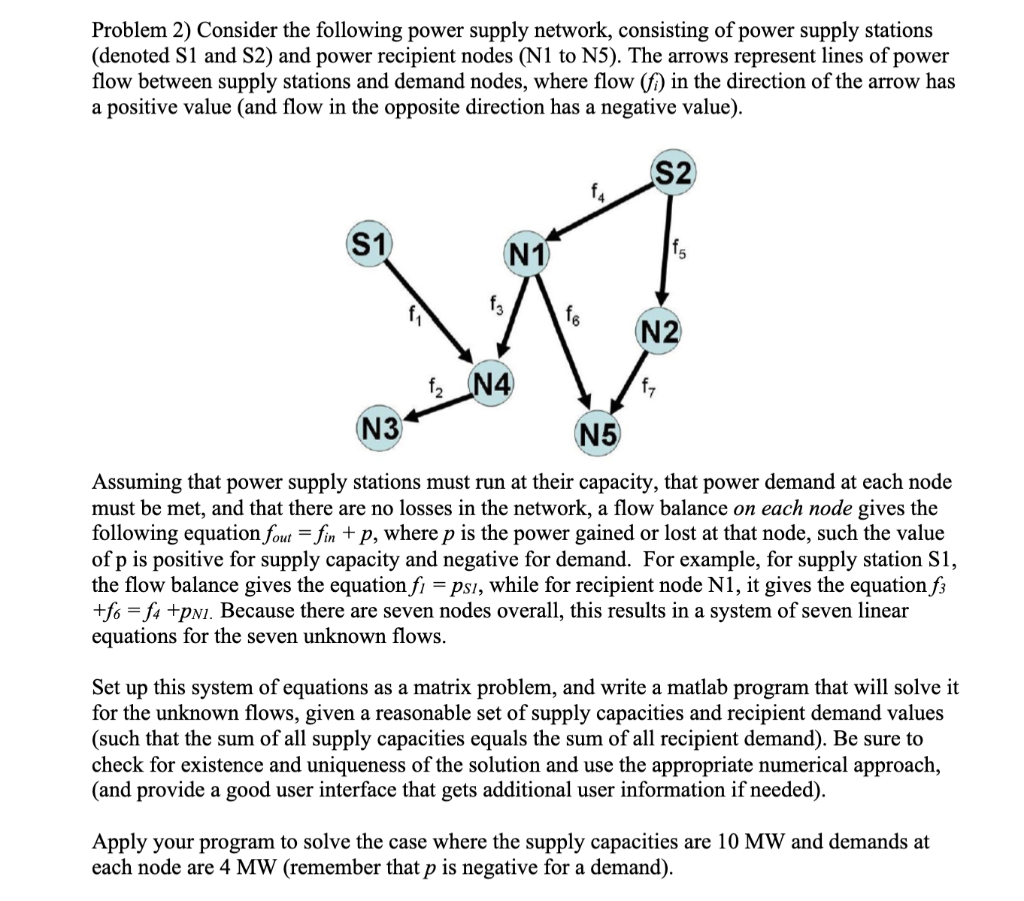 Solved Problem 2) Consider the following power supply | Chegg.com