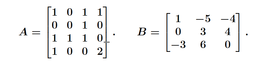 Solved Use Gauss-Jordan elimination to find, if possible, | Chegg.com