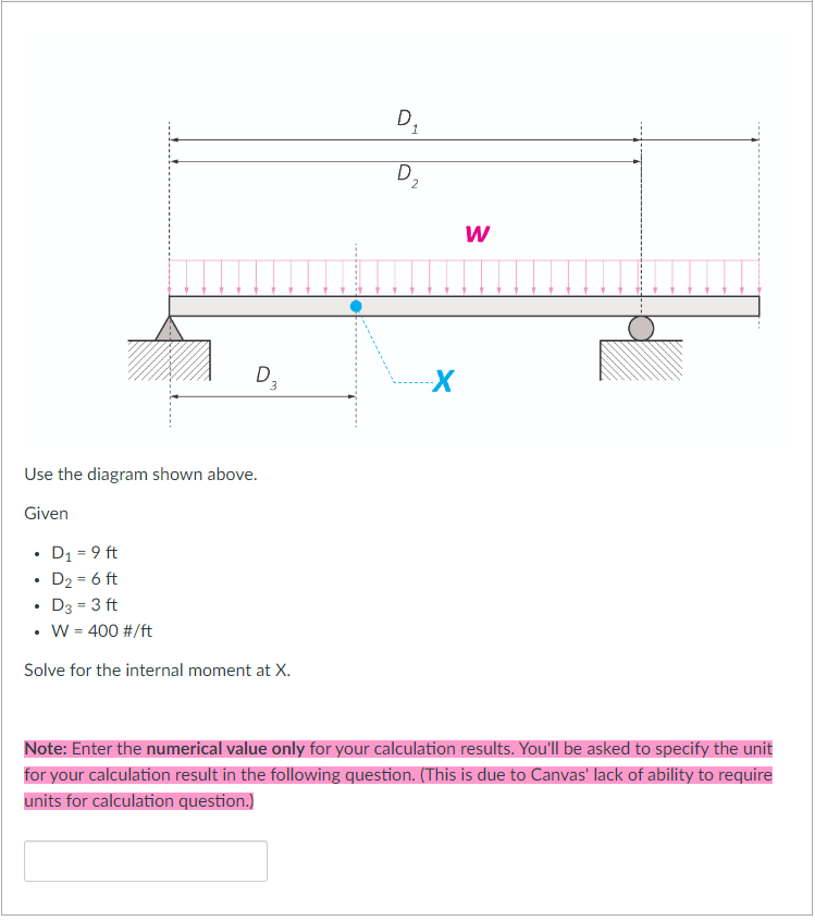 Solved Use the diagram shown above. Given - D1=9ft - D2=5ft | Chegg.com