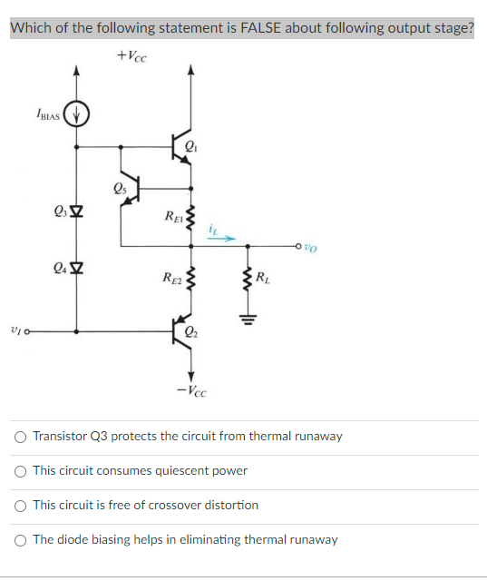 Solved Which of the following statement is FALSE about | Chegg.com