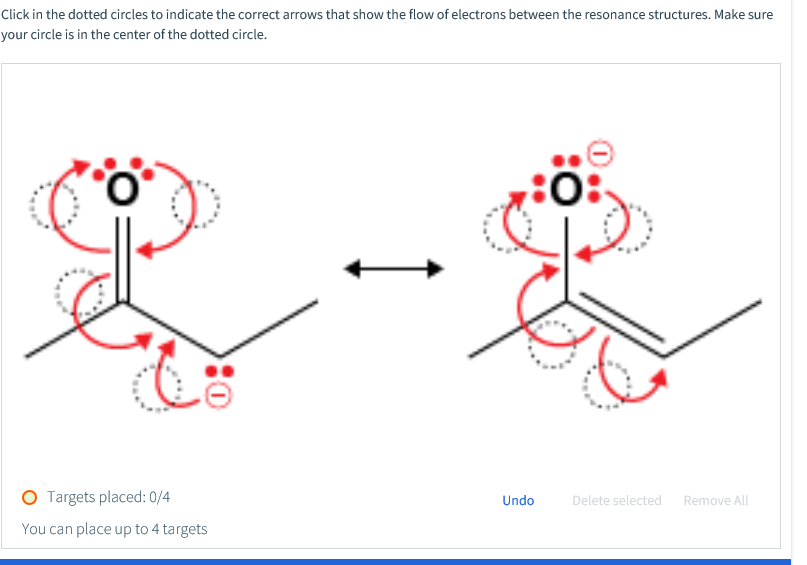Solved Click in the dotted circles to indicate the correct