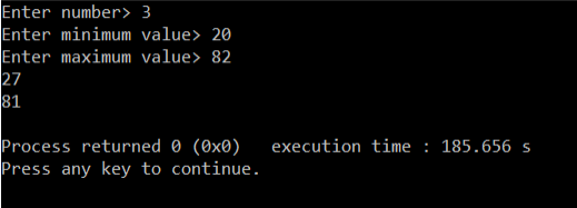 Solved Write a recursive function void printPowersInRange | Chegg.com