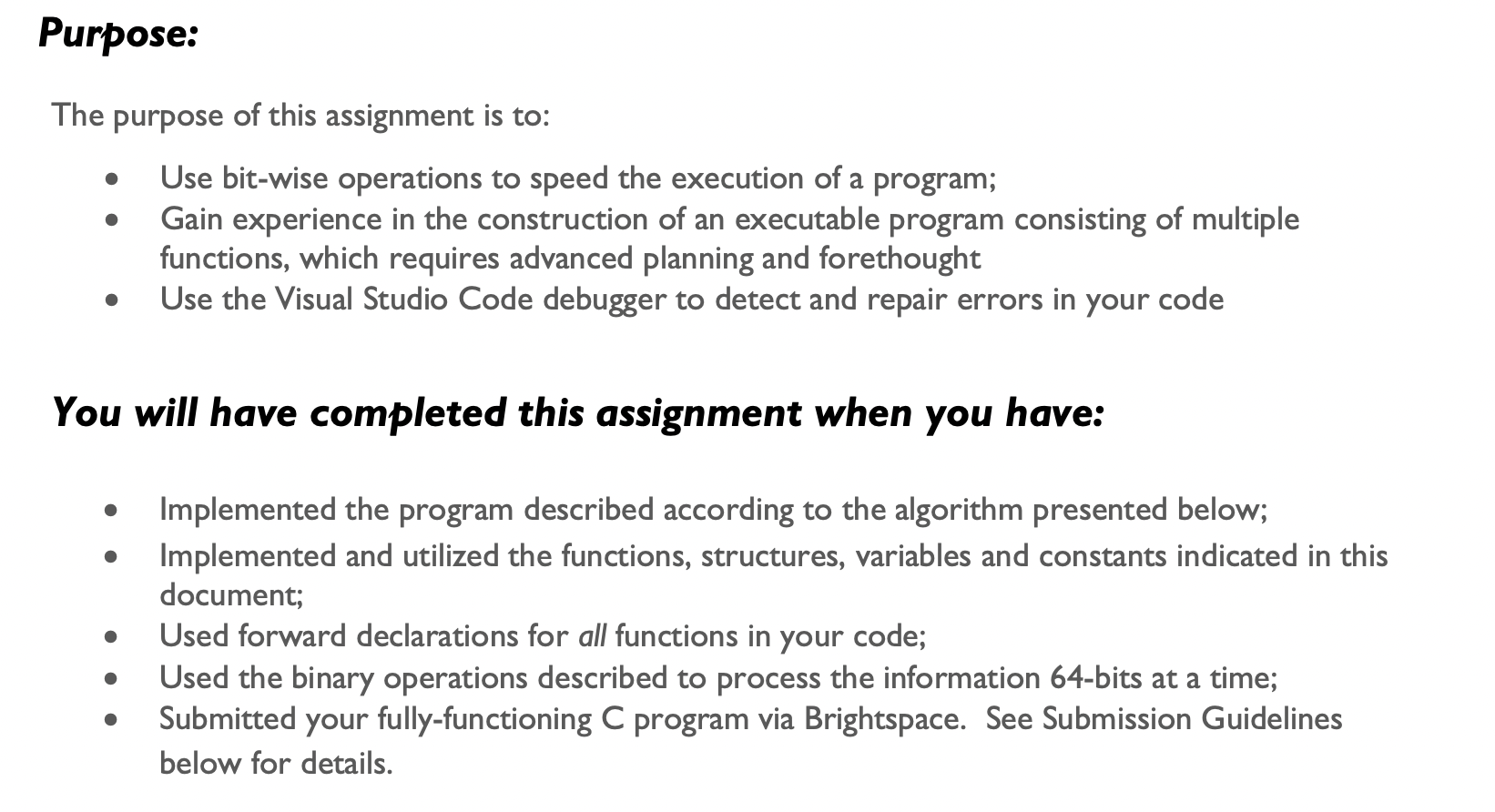 Solved Purpose: The purpose of this assignment is to: Use | Chegg.com