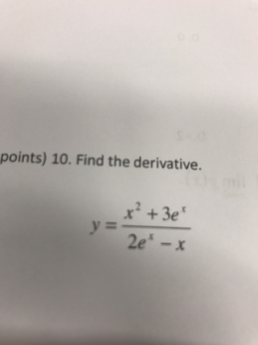 solved-find-the-derivative-y-x-2-3-e-x-2e-x-x-chegg