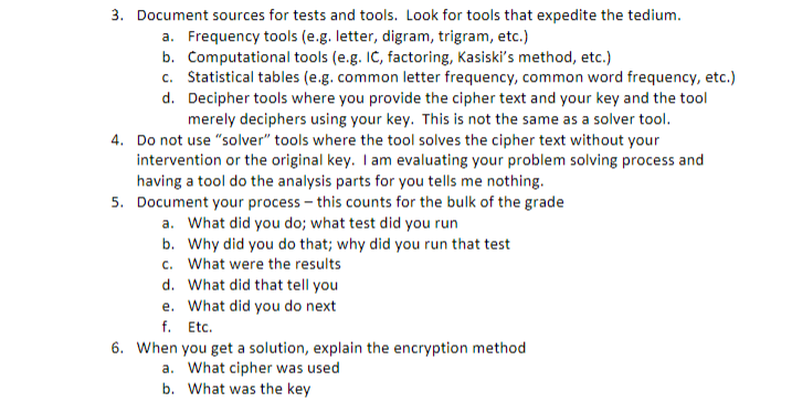 3. Document sources for tests and tools. Look for | Chegg.com