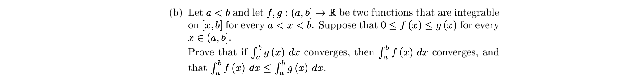 Solved (b) Let A