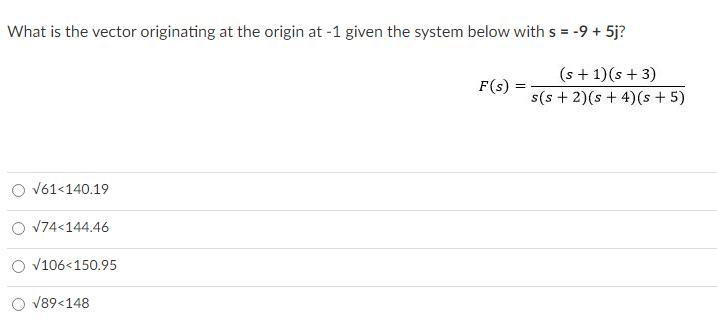 Solved What is the vector originating at the origin at -2 | Chegg.com