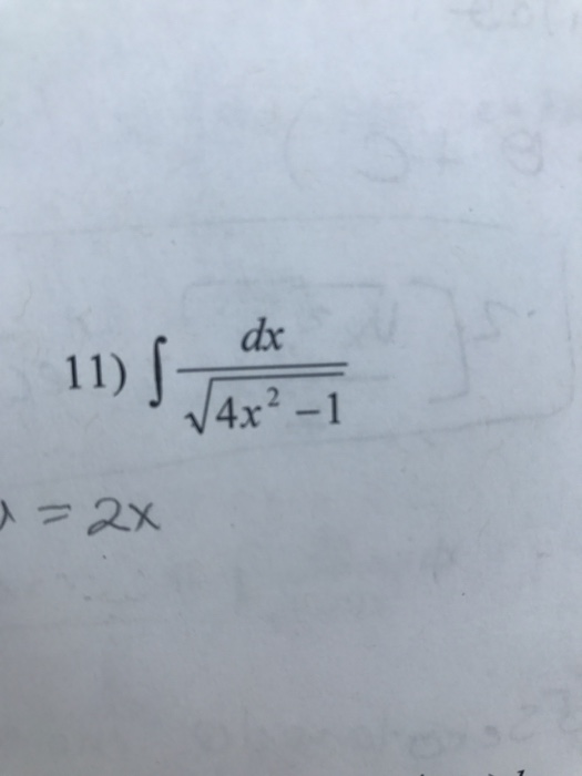 integral of dx sqrt e 2x 1