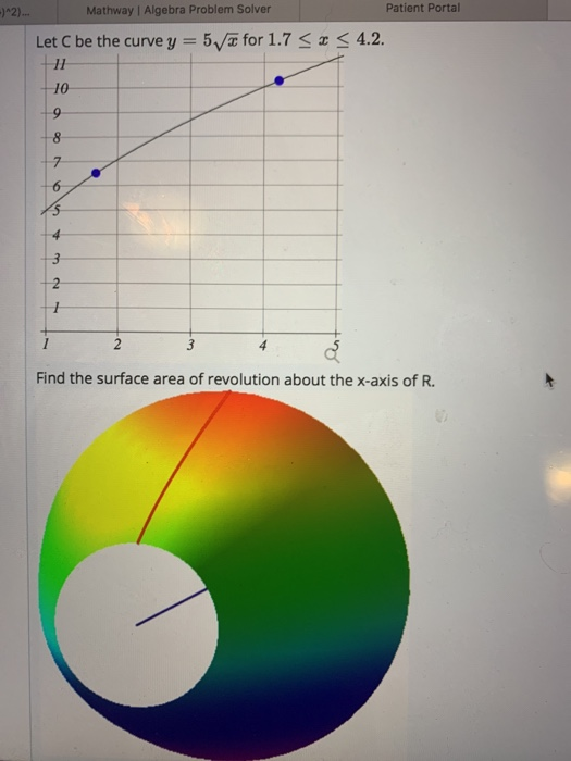 Solved Mathway | Algebra Problem Solver Patient Portal | Let | Chegg.com