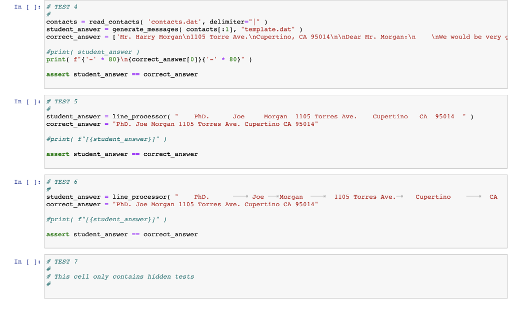 RUN THE FOLLOWING CODE CELL TO GENERATE THE FILE | Chegg.com
