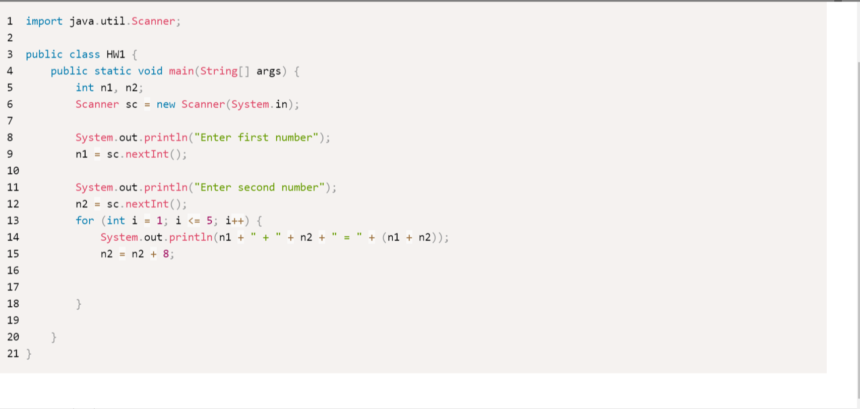 Solved Get two numbers from the user. Write a program that | Chegg.com