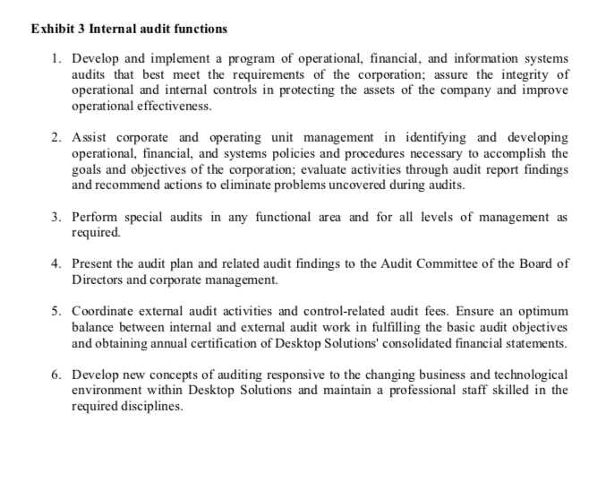 DESKTOP SOLUTIONS AUDIT OF THE ST. LOUIS BRANCH In