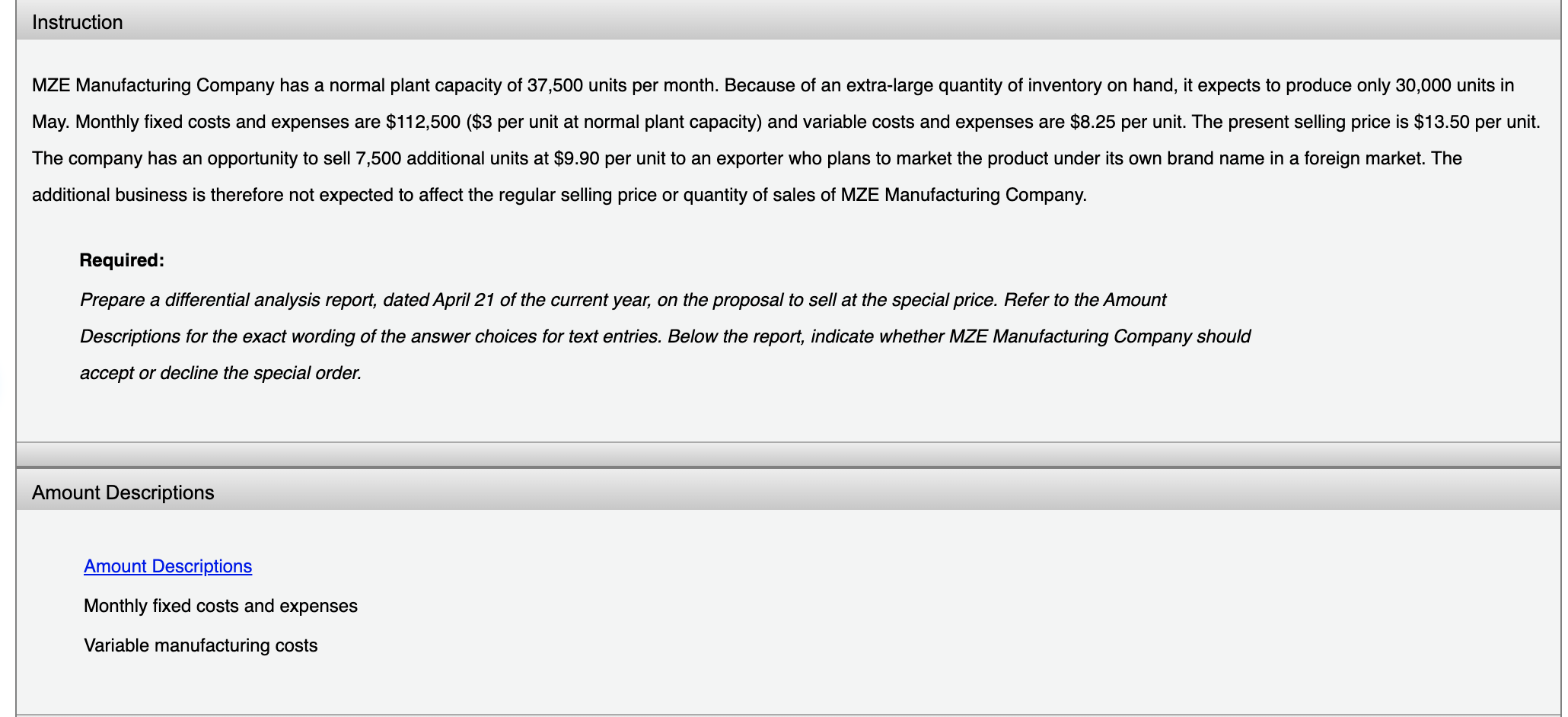 solved-instruction-mze-manufacturing-company-has-a-normal-chegg