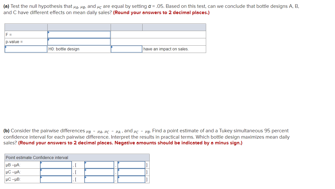 Solved A Consumer Preference Study Compares The Effects Of | Chegg.com