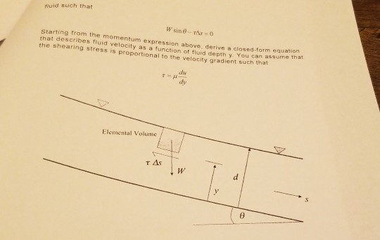 Solved 5. The open channel in Figure 5 carries flow under | Chegg.com