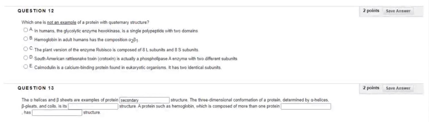 Solved QUESTION 12 2 points Save Answer Which one is not an | Chegg.com