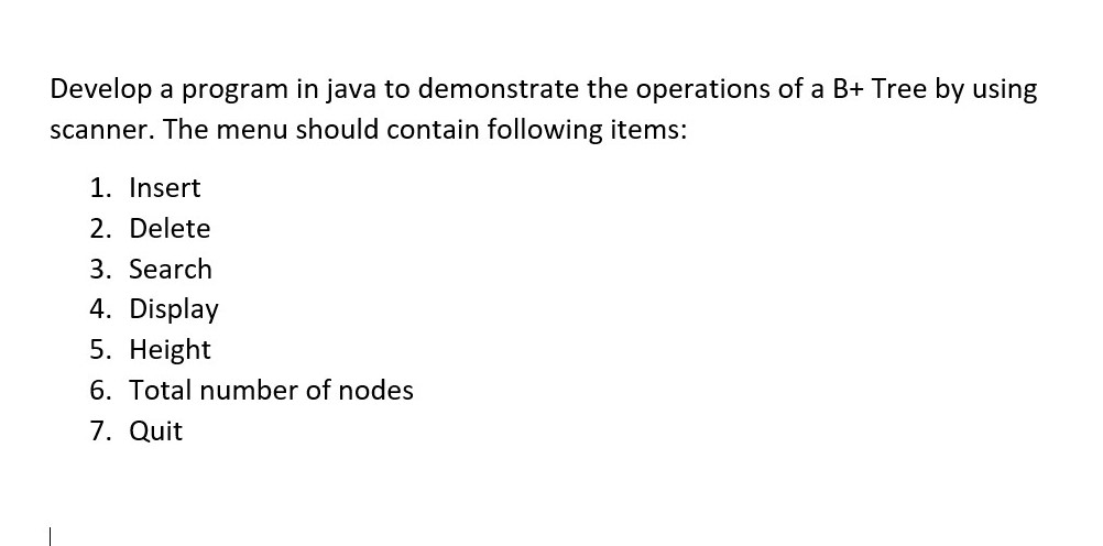 Solved Develop a program in java to demonstrate the | Chegg.com
