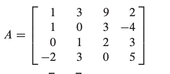 Solved Let b=[-13-14], ﻿and let A ﻿be the matrix . ﻿Isb ﻿in | Chegg.com