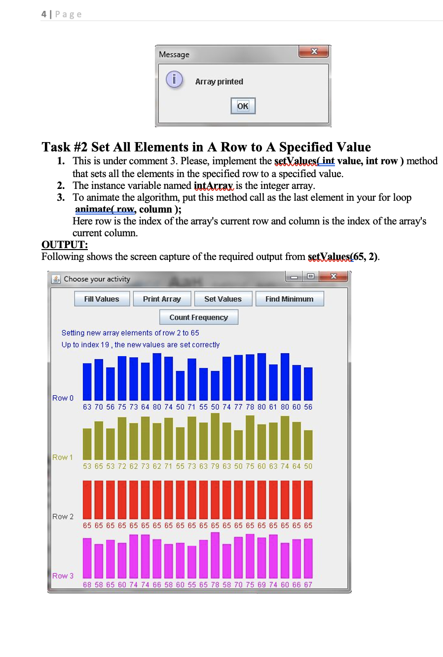 Solved 1 Page CMSC203 Lab 7 - Multidimensional Arrays | Chegg.com