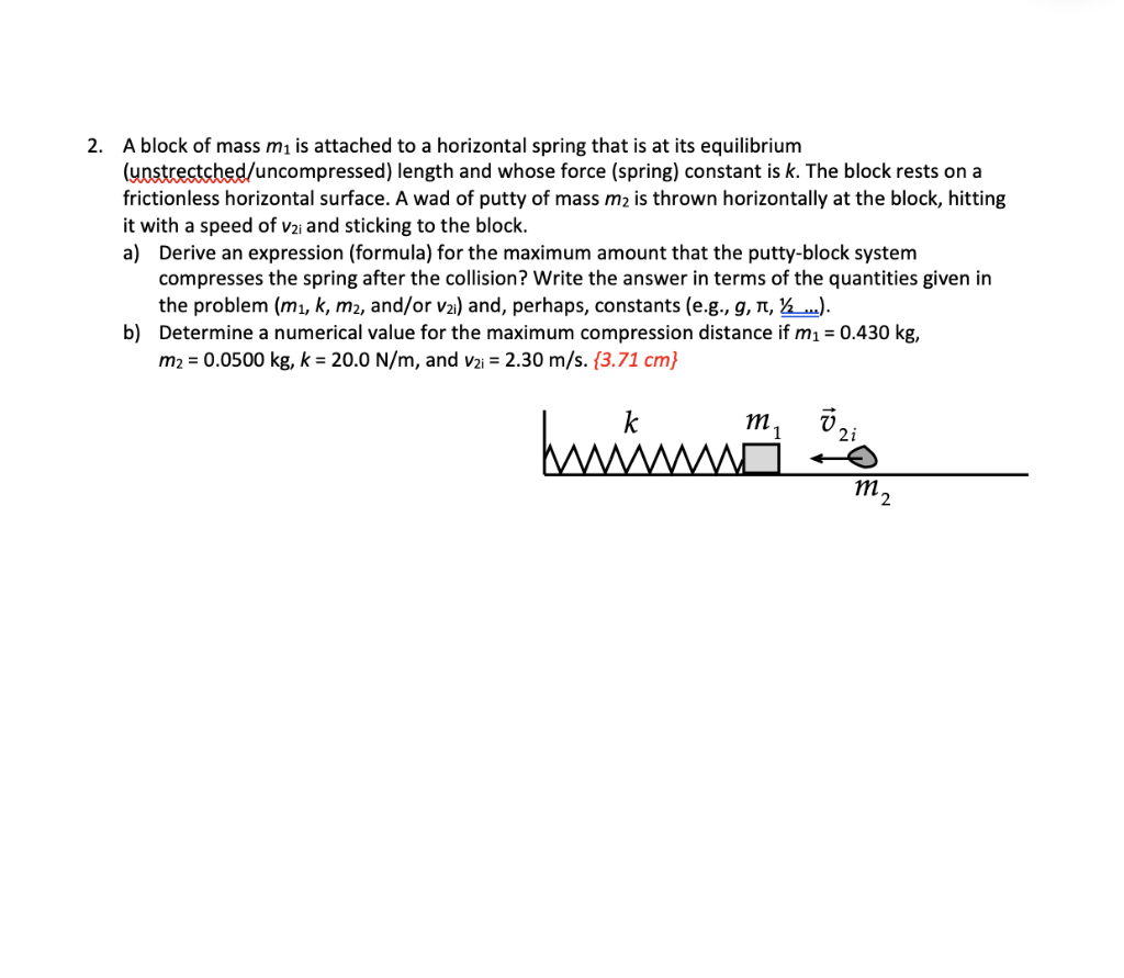 Solved A puck of mass m1=0.151 kg slides along a