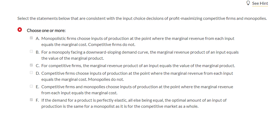 12 Question (4 points) @ See page 492 The only car | Chegg.com