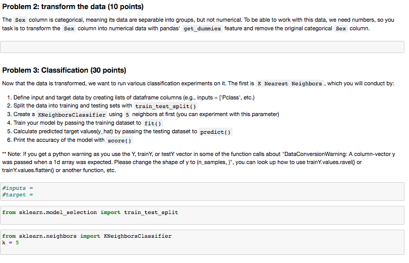 Solved Basic Python Data Science, Please help with #3. | Chegg.com