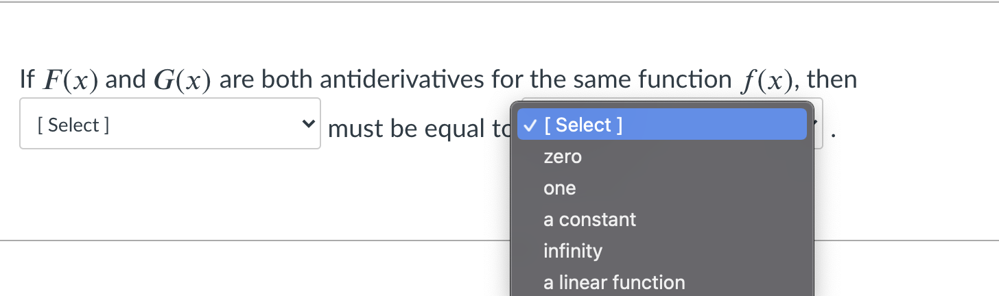 Solved If F(x) and G(x) are both antiderivatives for the | Chegg.com