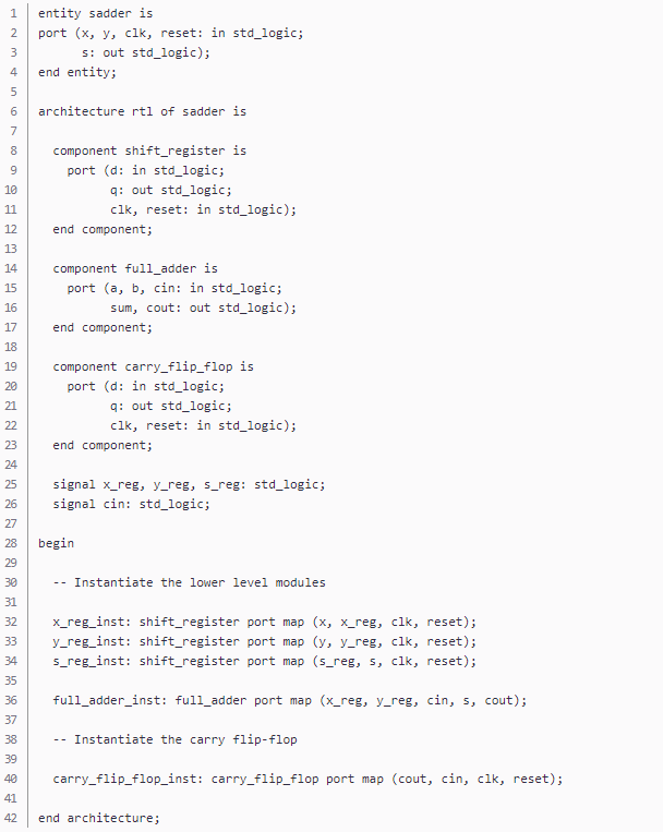 Solved Given the code as reference implement instructions | Chegg.com