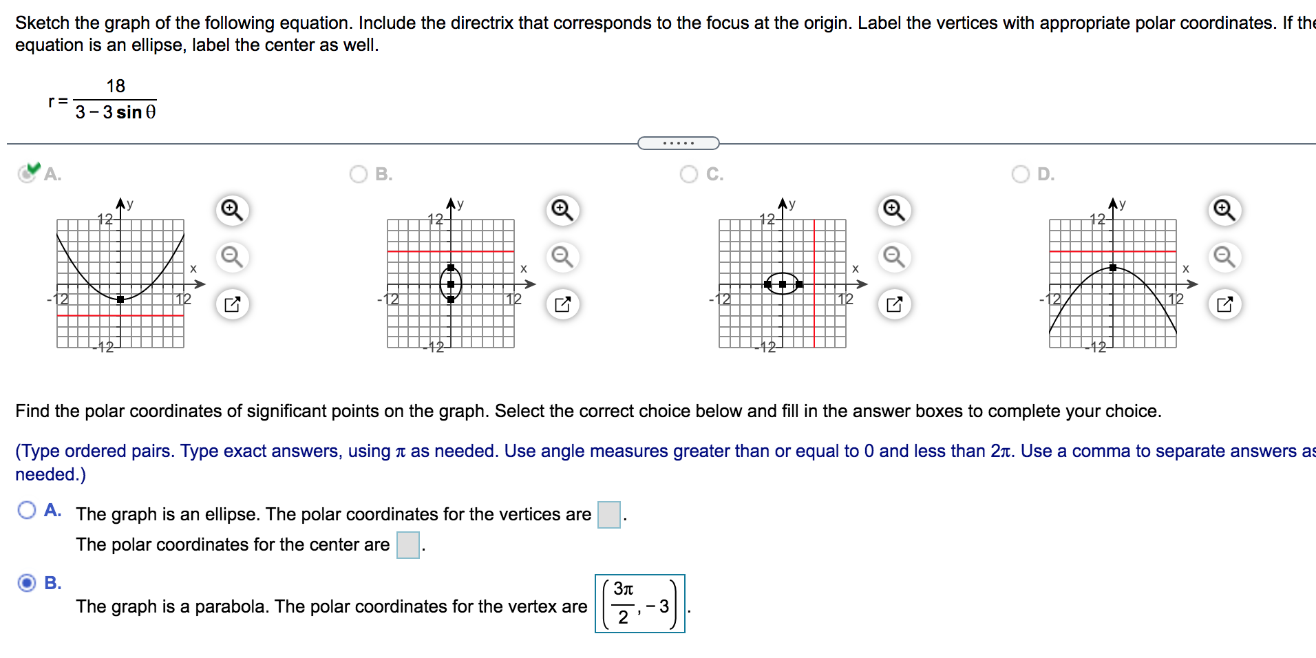 Solved 8. PLEASE HELP WITH THE LAST PART: CHOOSE OPTION A OR | Chegg.com