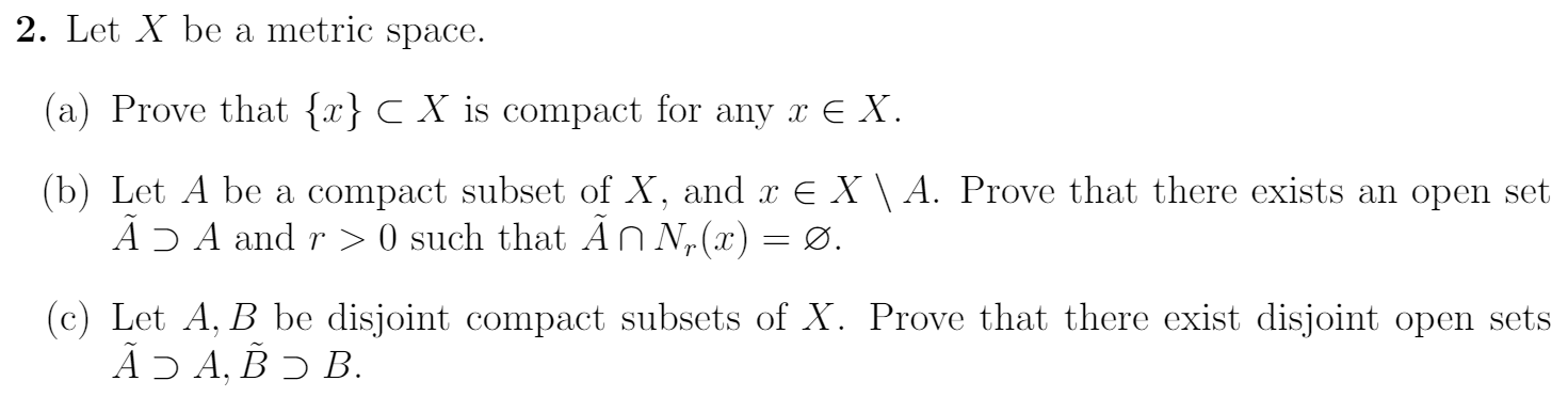 Solved 2 Let X Be A Metric Space A Prove That X X Chegg Com