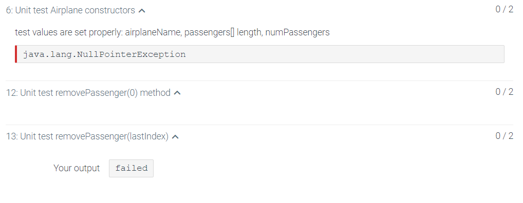 Solved I have an Error code for my Airplane.Java file any | Chegg.com